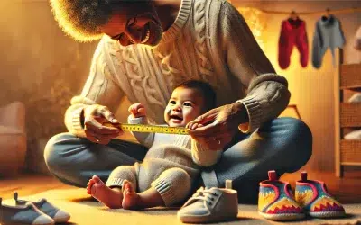 Comment mesurer le pied d’un bébé ?
